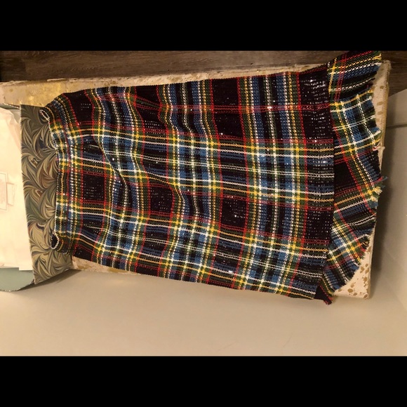 MARCO DE VINCENZO Ruffled tartan skirt IT46 US10 - Picture 10 of 11